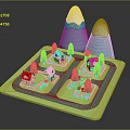 Game Environment Game Scene Fairy Tale Scene Fairy Tale Magic Scene Magic Item Fantasy Scene 3d model