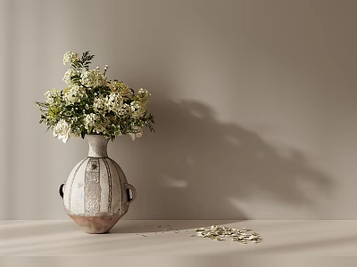 vase potted plant 3d model