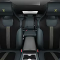 BYD Song L Door Can Open High Precision New Energy Vehicle with Interior 3d model