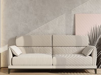 Silent double sofa model