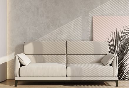 Silent double sofa 3d model