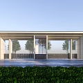 Modern Gate Simple Entrance Gate 3d model