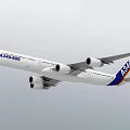 Airbus A330 800 Commercial Aircraft With White Body And Blue Orange Tail Livery Flying