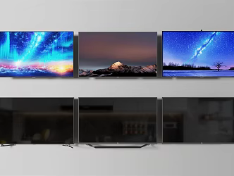 Modern Television 3d model