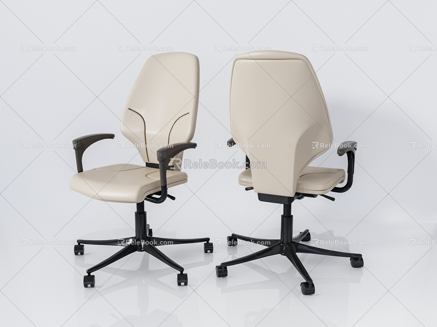 Modern office chair model