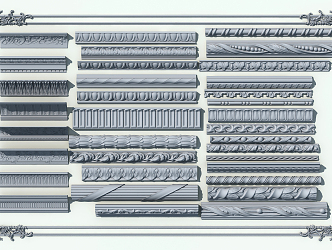 European Gypsum Line Gypsum 3d model