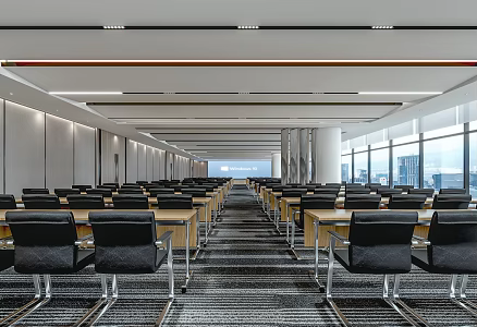 Modern Conference Hall Large Conference Room 3d model