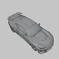 muscle car 3d model