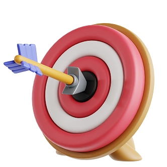 Archery Scene Shooting Arrow Target Cartoon Archery Scene 3d model