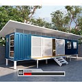 Modern Container Store Container Cafe Cultural and Creative Container Public Building Small Building Post Building 3d model