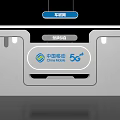 China Mobile 5G Exhibition Island With Vehicle Screen Test Sample 3d model