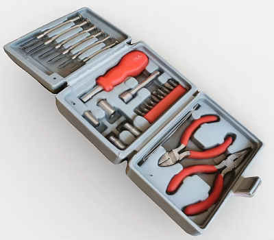 Hardware tool box 3d model