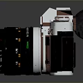 DSLR Camera Card Machine Digital Camera Digital Camera Photographic Equipment 3d model