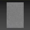 Gray And Blue Brickslab Wall Components For Modern Interior Decoration 3d model