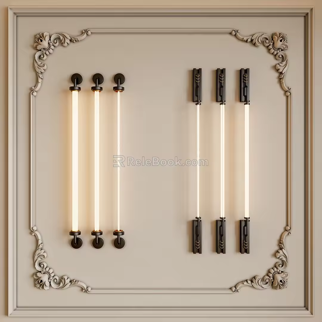 Modern wall lamp 3d model