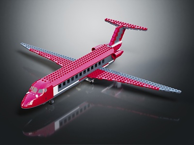 Lego Plane Modern Toy Plane model