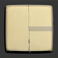 Nitza Mussarela Cheese Block In Blue And White Packaging With Food