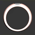 Elegant Rose Gold Ring With Simple Design And Crystal Accent For Daily Wear