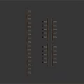 Durable Metal Train Track Parts For Model Railway Construction And Assembly