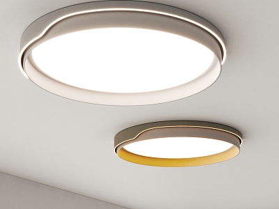 modern ceiling lamp 3d model