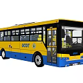 Bus Long-distance Bus 3d model