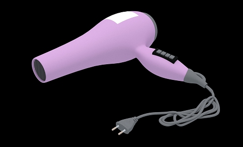 Hair dryer 3d model