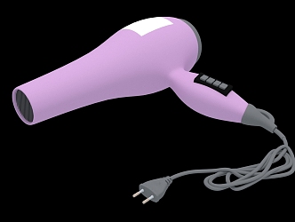 Hair dryer 3d model