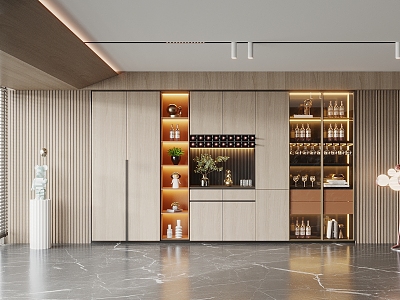 Modern Wine Cabinet model