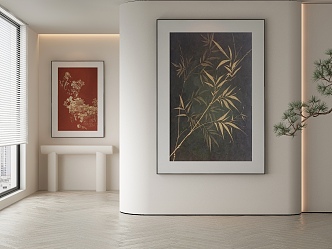 New Chinese Decorative Painting 3d model