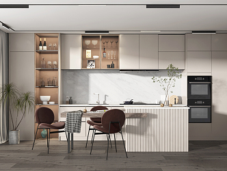 Modern Kitchen 3d model