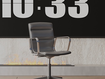 Modern office chair 3d model