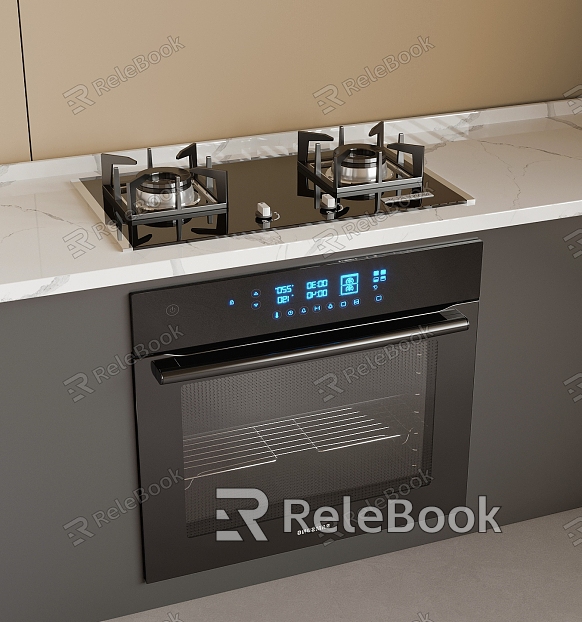 Gas stove disinfection cabinet stove integrated stove model