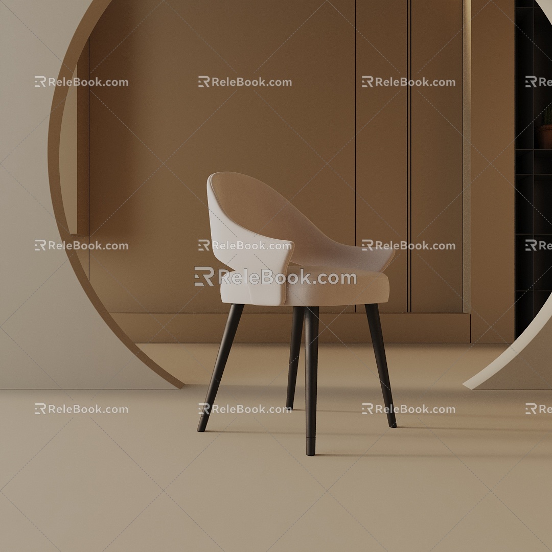 Modern Dining Chair 3d model