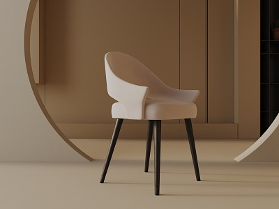 Modern Dining Chair 3d model