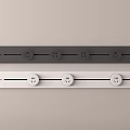 Switch socket rail socket switch socket kitchen socket mobile socket switch 3d model