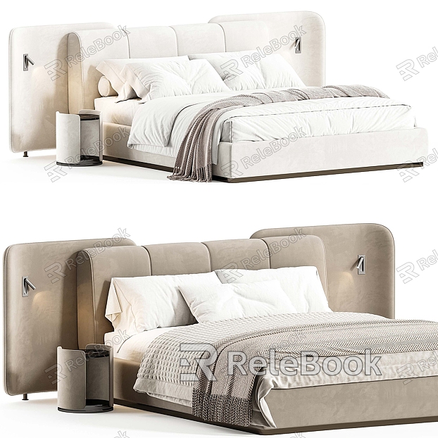 Italian Poliform Double Bed model