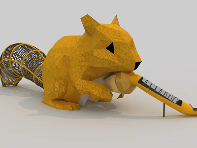 Modern Amusement Equipment 3d model