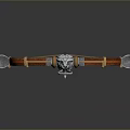 Crossbow Mechanical Crossbow Shift Bow and Arrow Shoot Far Equipment Weapons High-tech Crossbow 3d model