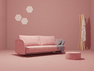 Modern Multiplayer Sofa 3d model