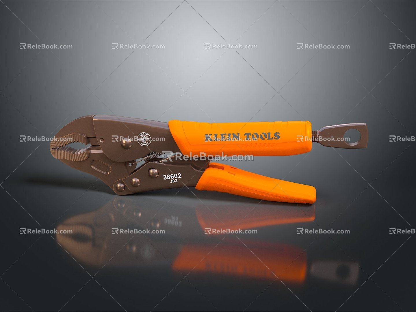 Pipe pliers vise vise bench vise wrench wrench tool hardware tool processing tool furniture 3d model