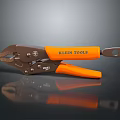 Pipe pliers vise bench vise wrench tool hardware tool processing tool furniture 3d model