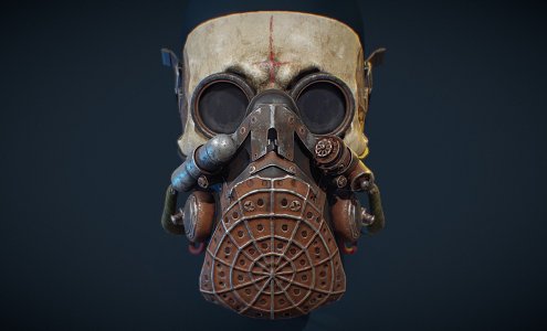 Post Doomsday Mask 3d model