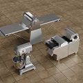 Professional Stainless Steel Kitchen Appliances Including Slicer Mixer And Cutter