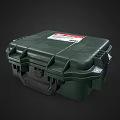 High Quality Green Durable Weapon Storage Case With Secure Locking System 3d model