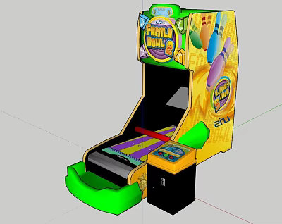 Modern Amusement Equipment 3d model