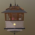 Modern Tram 3d model