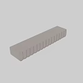 White Scalloped Design TV Stand With Sleek Modern Style For Living Room Storage