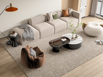 Modern Sofa Coffee Table Combination Sofa Coffee Table model