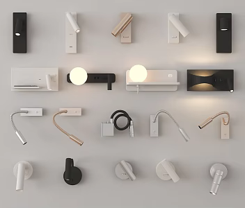 Modern Wall Lamp Metal Wall Lamp Spotlight Reading Lamp Wall Lamp 3d model
