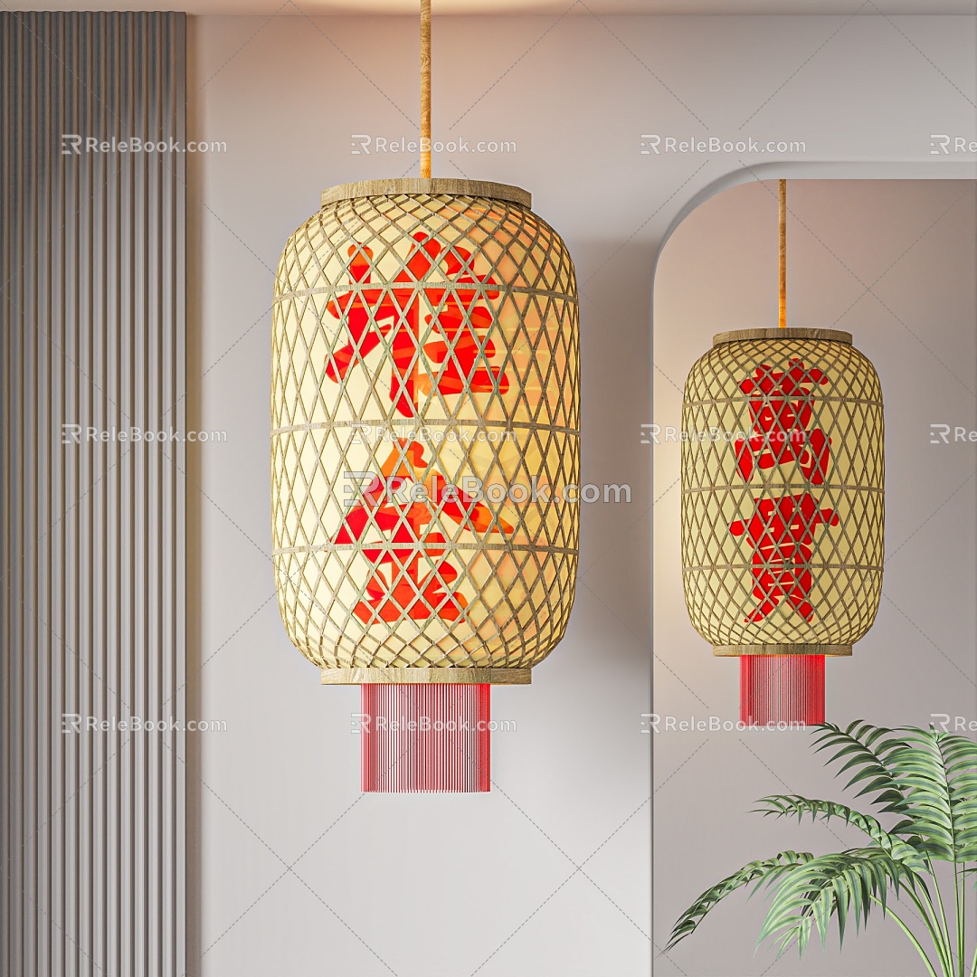 Quiet Wind Lantern 3d model